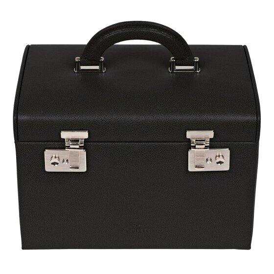 Windrose Beluga Boîte à bijoux Cuir 26.5 cm