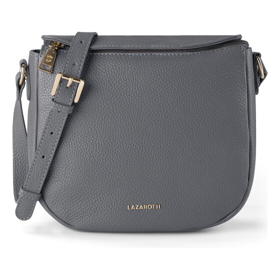 Lazarotti Bologna Leather Crossbody Sac à bandoulière en cuir 25 cm
