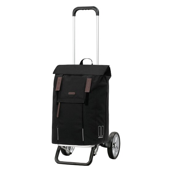 Andersen Shopper Alu Star Shopper Basil City Chariot à provisions 57 cm