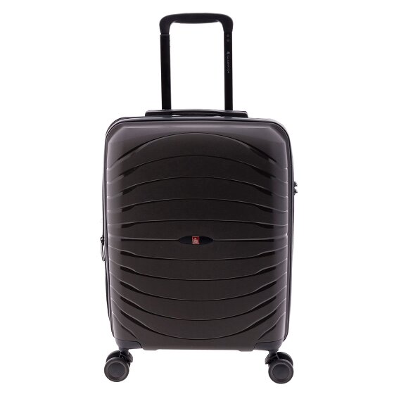 Gladiator 3400 4 roulettes Trolley de cabine 55 cm avec soufflet d'extension