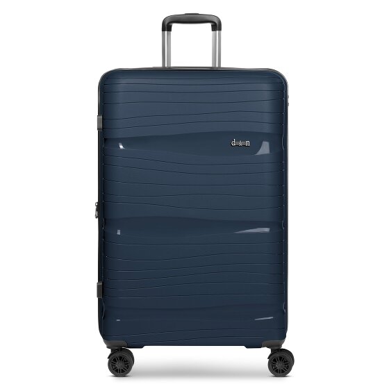 d&n Travel Line 4300-Plus 4 roulettes Trolley L 76 cm avec soufflet d'extension