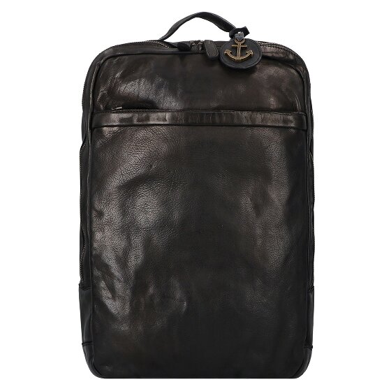 Harbour 2nd Blake Daypack Cuir véritable 38 cm Compartiment ordinateur