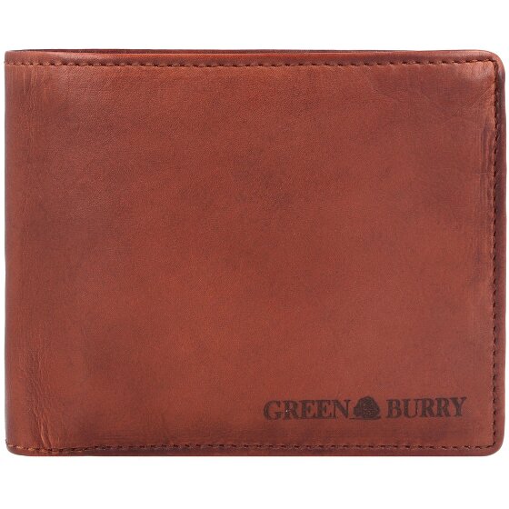 Greenburry Porte-monnaie Vintage Washed en cuir 13 cm