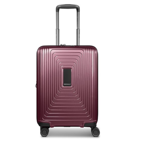 Redolz Essentials 14 4 roulettes Trolley de cabine 55 cm avec soufflet d'extension