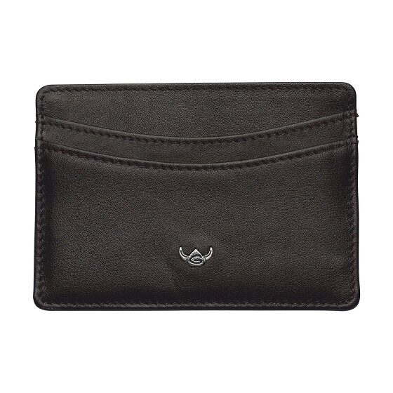 Golden Head Valencia Étui pour cartes de crédit Protection RFID Cuir 10 cm