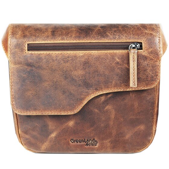 Greenland Nature Sac à bandoulière Montana en cuir 21 cm