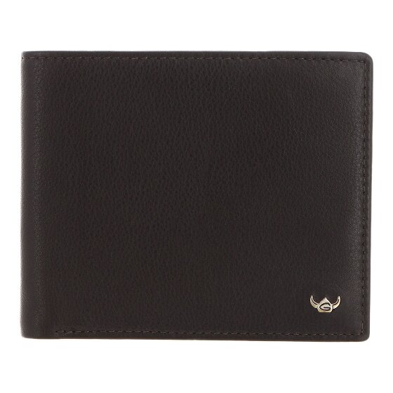 Golden Head Dublin Porte-monnaie Protection RFID Cuir véritable 10 cm