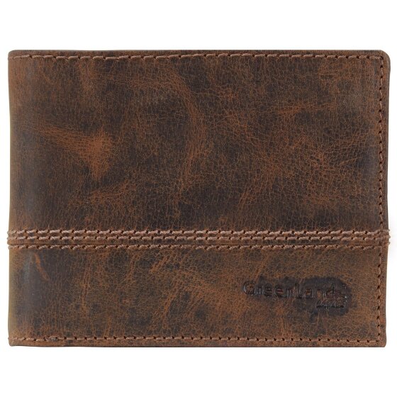 Greenland Nature Classic Porte-monnaie en cuir 12 cm