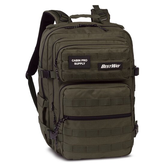 Worldpack BestWay Cabin Pro Supply Sac à dos de voyage 48 cm, compartiment pour ordinateur portable