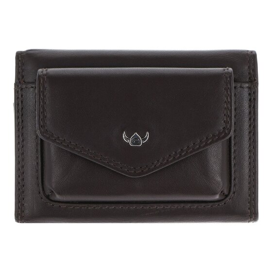 Golden Head Polo Porte-monnaie Protection RFID Cuir véritable 10 cm