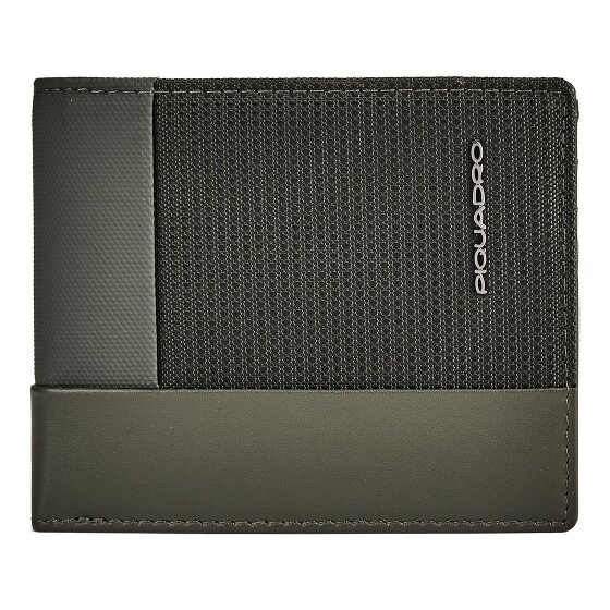 Piquadro Sync Porte-monnaie Protection RFID Cuir véritable 11 cm