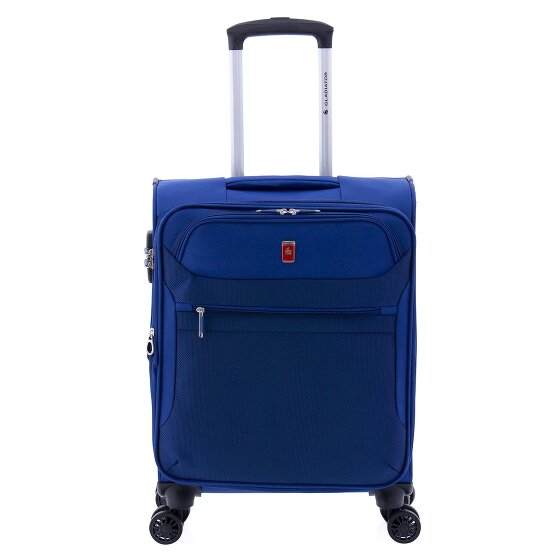 Gladiator 2000 4 roulettes Trolley de cabine 55 cm avec soufflet d'extension