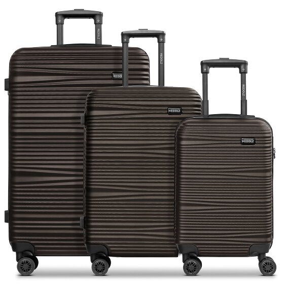 Redolz Essentials 16 3-SET 4 roues Set de valises 3 pièces