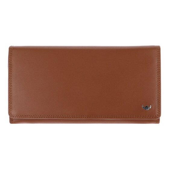 Golden Head Polo Porte-monnaie Protection RFID Cuir véritable 19 cm