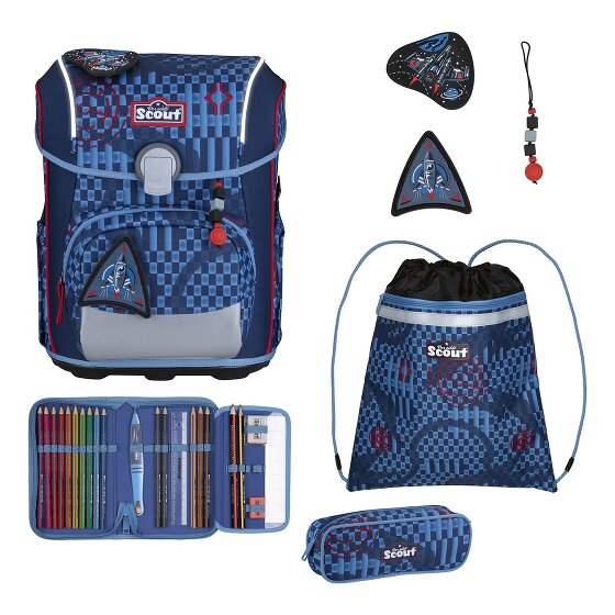 Scout Neo Exklusiv Safety Light Set de cartables 5 pièces