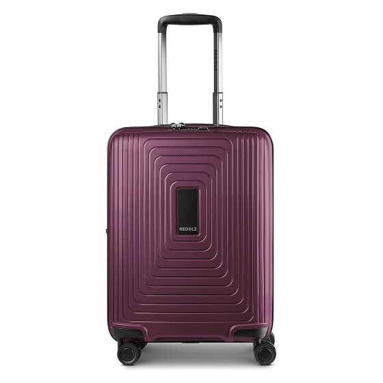 Redolz Essentials 14 – Valise cabine à 4 roues, 55 cm, modèle slim