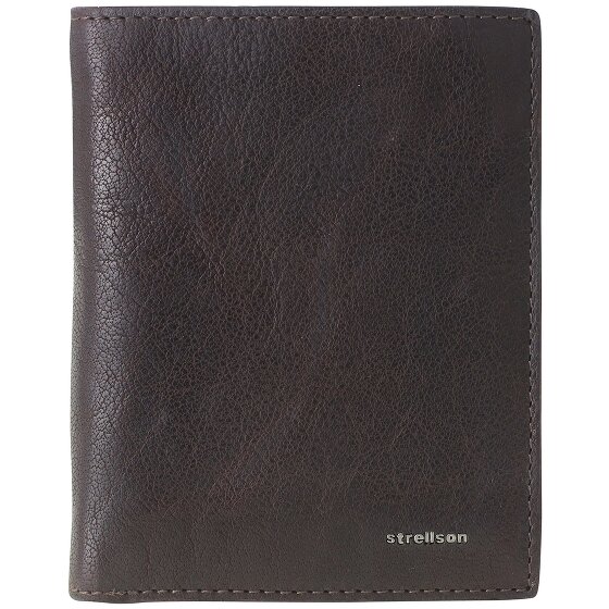 Strellson Jefferson BillFold V8 Porte-monnaie en cuir 10,5 cm
