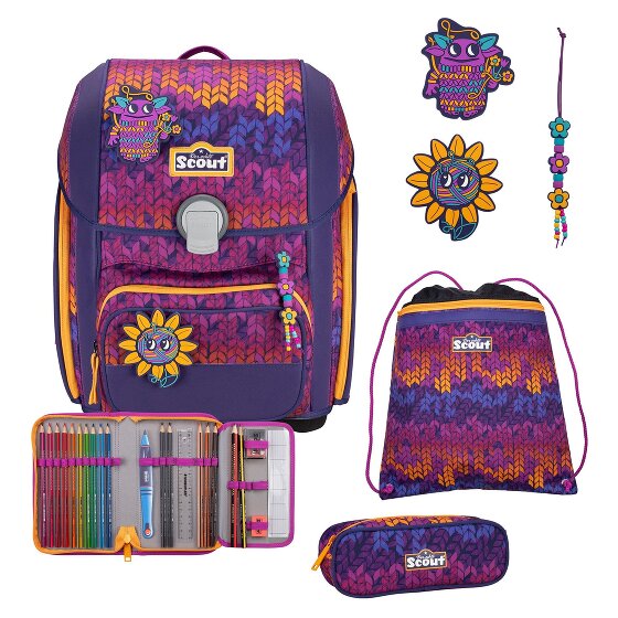 Scout Set de cartables Genius 4pcs. Superflasch
