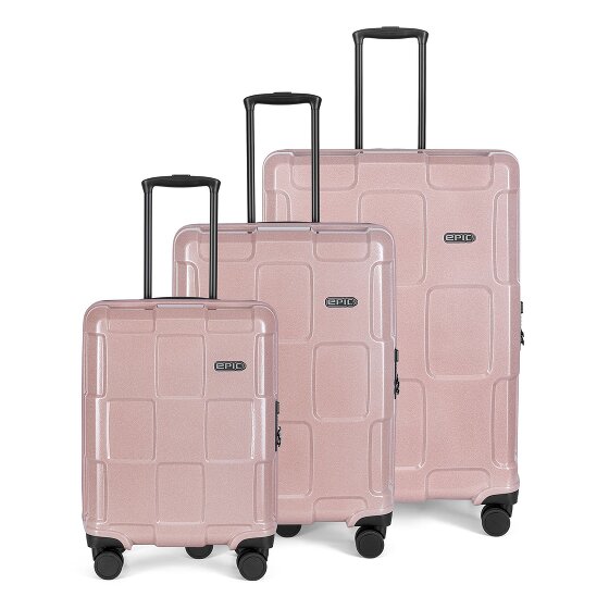 Epic Crate Reflex Set de valises à 4 roulettes 3pcs.