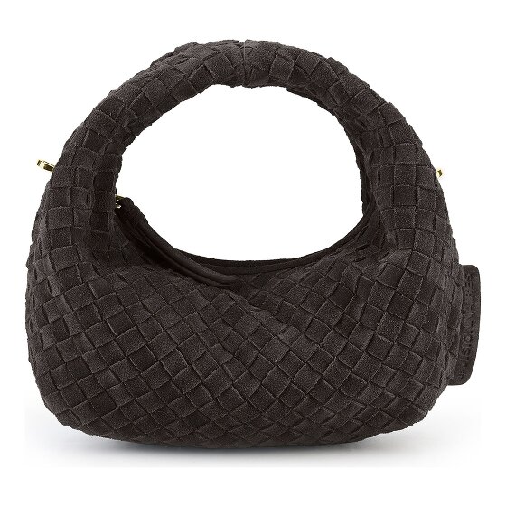 LES VISIONNAIRES Greta Micro weave Sac à main Cuir véritable 20 cm