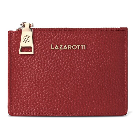 Lazarotti Étui à clés et porte-cartes en cuir de Bologne, protection RFID, 11,5
