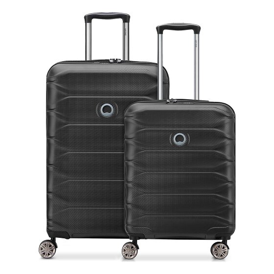 Delsey Paris Set de valises Meteor à 4 roues S+M avec soufflet d'extension