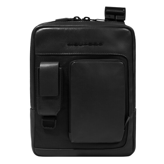 Piquadro Liko Mini sac à bandoulière Protection RFID Cuir véritable 17 cm