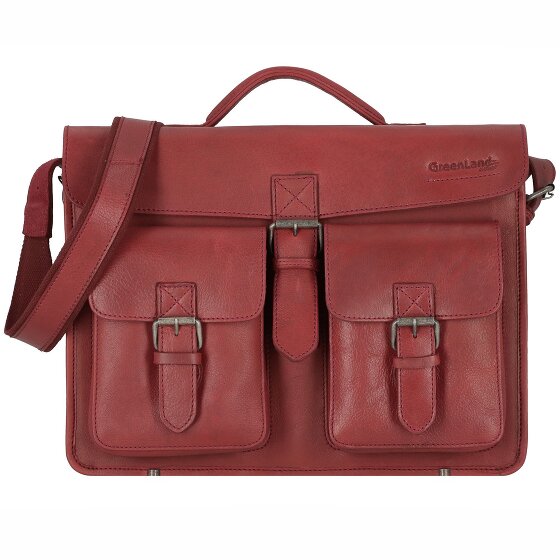 Greenland Nature Nature Attaché-case Cuir véritable 40 cm