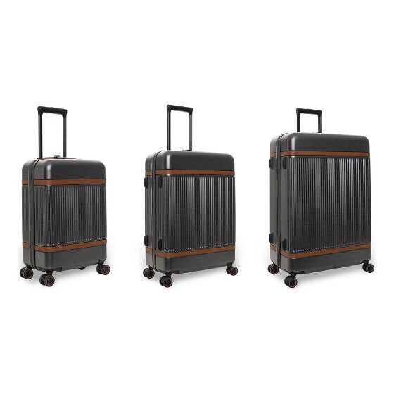 The Chesterfield Brand Zuna 4 roulettes Set de valises 3 pièces