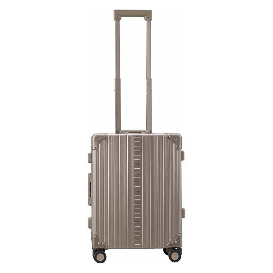 Aleon Valise cabine Traveler Domestic à 4 roues en Aluminium, 55 cm