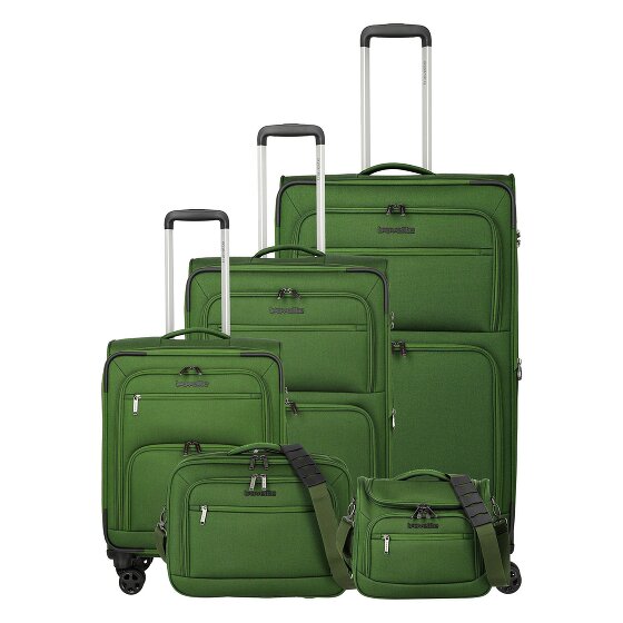 Travelite Cubis 4 roues Set de valises 5 pièces avec soufflet d'extension