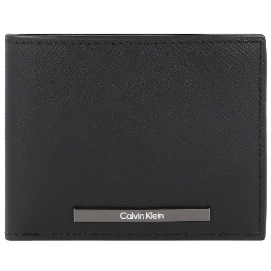 Calvin Klein Modern Bar Porte-monnaie Protection RFID Cuir 11 cm