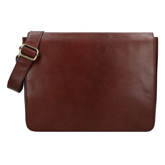 Leonhard Heyden Cambridge Messenger en cuir, 38 cm, compartiment pour ordinateur portable