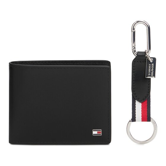 Tommy Hilfiger TH Gifting Porte-monnaie Cuir véritable 10.5 cm Boîte cadeau
