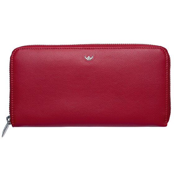 Golden Head Madrid Porte-monnaie Protection RFID Cuir véritable 20 cm