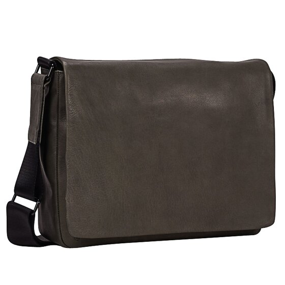 Leonhard Heyden Den Haag Messenger en cuir 31 cm