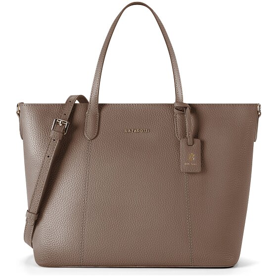 Lazarotti Bologna Leather Shopper Crossbody Sac en cuir 31 cm