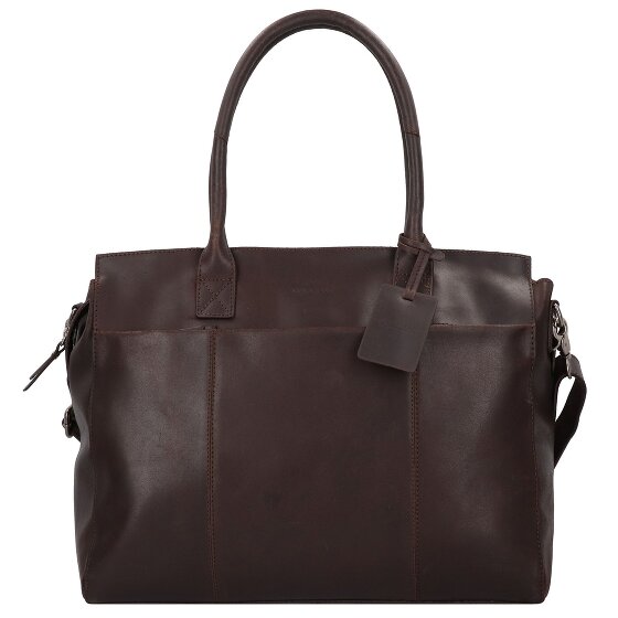 Burkely Vintage Doris Sac à bandoulière en cuir 39 cm Compartiment pour ordinateur portable