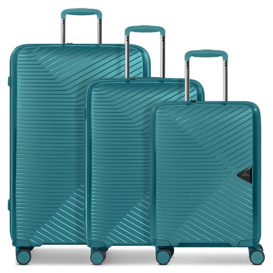 March15 Trading Gotthard Edition 4 roulettes Set de valises 3 pièces