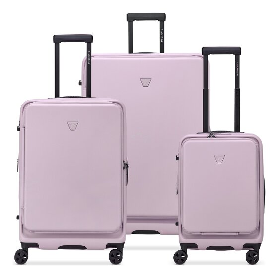 Roncato Florence 4 roues Set de valises 3 pièces avec soufflet d'extension