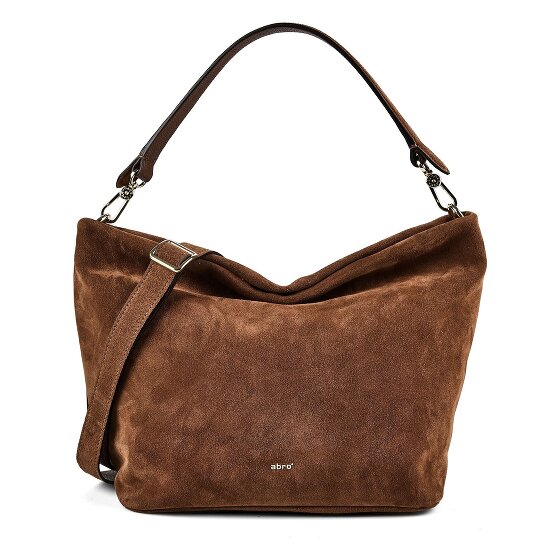 abro Ebony Sac à bandoulière Cuir véritable 39 cm