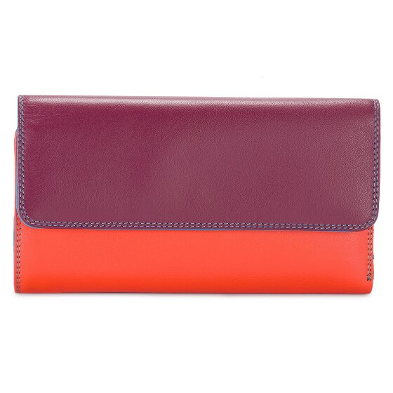 Mywalit Tri-fold Zip Wallet Porte-monnaie en cuir 17 cm