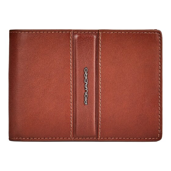 Piquadro Victor Porte-monnaie Protection RFID Cuir véritable 12.5 cm