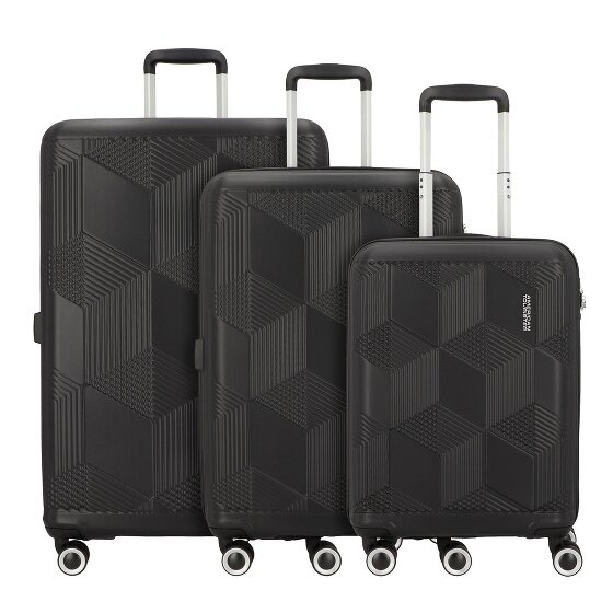 American Tourister Sunchaser 4 roulettes Set de valises 3 pièces