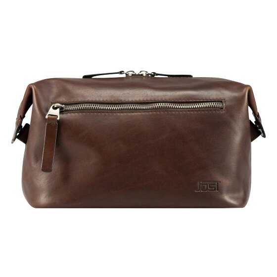 Jost Lund Trousse de toilette Cuir véritable 25 cm