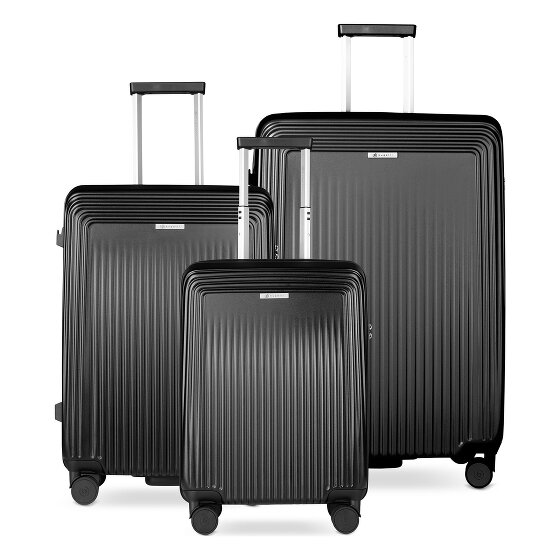 bugatti Linea 4 roues Set de valises 3 pièces
