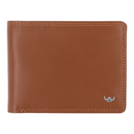 Golden Head Polo Porte-monnaie Protection RFID Cuir véritable 12 cm