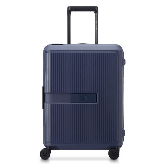 Delsey Paris x United Colors of Benetton Color Block Hardside 4-pouces trolley cabine 55 cm