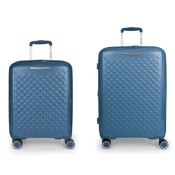 Gabol Queens 4 roues Set de valises 2 pièces avec soufflet d'extension