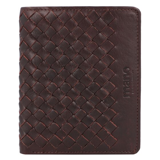 mano Don Luca Porte-monnaie en cuir 10 cm